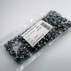 Prong Stud 8.5 mm Six Legged Metal Trok Black Nickel (500 pcs / Package) TR0011PK