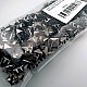 Süs Trok 10 mm Siyah Nikel Renk Piramit Tırnaklı Saç Trok (500 Ad/Paket) TR0014PKB