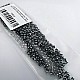 Prong Stud 3,5 mm Four Legged Black Nickel Metal Trok (750 pcs / Package) TR0016PKB