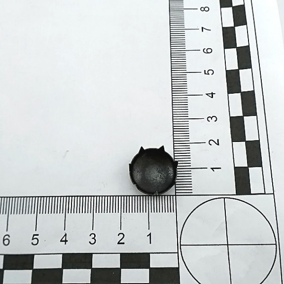 Prong Stud 17. 50 mm Six Legged Metal Trok Antique Yellow (300 pcs / Package) TR0017PK