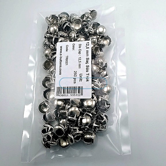 Prong Stud 12. 50 mm Six Legged Metal Trok (250 pcs / Package) TR0021PK