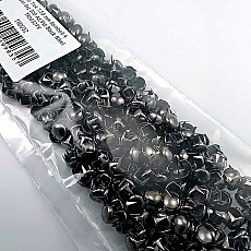 Süs Trok 7,5 mm Siyah Nikel Renk Tırnaklı Saç Trok (500 Ad/Paket) TR0032PKB