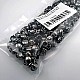 Prong Stud 9,5 mm Four Legged Black Nickel Metal Trok (500 pcs / Package) TR0034PKB