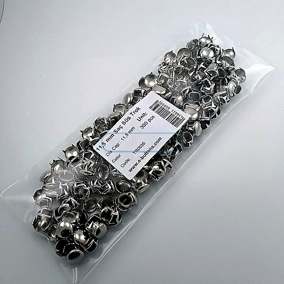 Prong Stud 11. 50 mm Six Legged Metal Trok (300 pcs / Package) TR0035PK