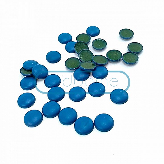 9 mm 14 size Blue Color Plastic Heating Rivet (250 pcs / Package) R0010