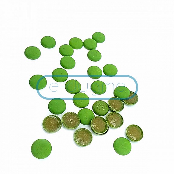 9 mm 14 boy Yeşil Renkli Plastik Yapıştırmalı Rivet (250 Adet / Paket) R0012