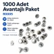 9 mm Kapak / 7,5 mm Bacak Saç Malzeme Tek Kapaklı Rivet Perçin – 1000 Adet R0005, paslanmaz çelik kör perçin, montaj