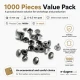 0 Rivet 6 mm Kapak - 1000 Adet R0006, 6-6,5 mm Bacak Saç Malzeme Perçin