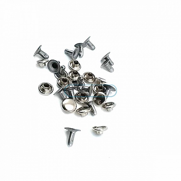 Metal Rivet 7 mm Sade Perçin ( 250 Ad/Paket ) R0009