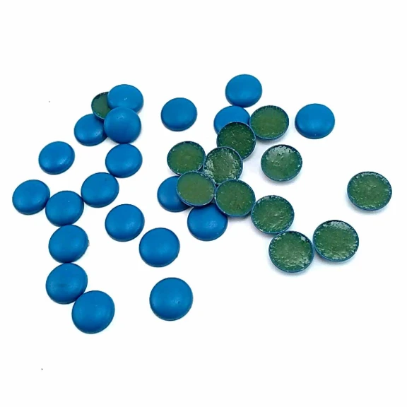 9 mm 14 boy Mavi Renkli Plastik Isıtma Rivet (250 Adet / Paket) R0010