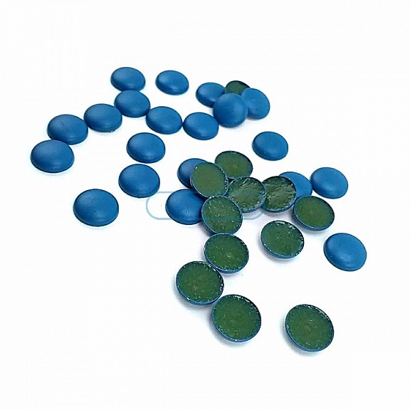 9 mm 14 boy Mavi Renkli Plastik Isıtma Rivet (250 Adet / Paket) R0010