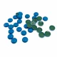 9 mm 14 boy Mavi Renkli Plastik Isıtma Rivet (250 Adet / Paket) R0010