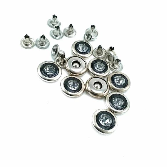 Cam Taşlı Saç Rivet 12 mm 14 boy  R0022