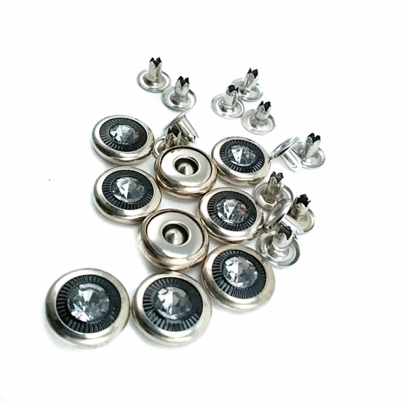 Cam Taşlı Saç Rivet 12 mm 14 boy  R0022