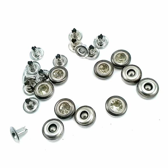 Cam Taşlı Saç Rivet 8 mm 12 boy R0023
