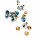 8 mm 12 L  Rhinestone Rivet R0024