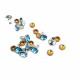 8 mm 12 L  Rhinestone Rivet R0024