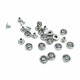 Rhinestone Flowers Patterned Rivet 10 mm 16 L (250 pcs / Package) R0030