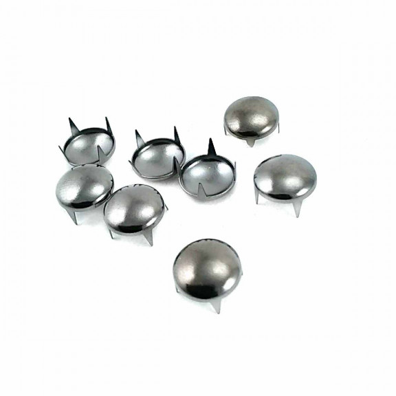 Ornamental Prong Stud  12 mm 4 Legs Brass Stainless (250 Pcs/Pack)