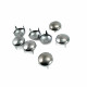 Ornamental Prong Stud  12 mm 4 Legs Brass Stainless (250 Pcs/Pack)