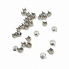 Ornamen Stud 4.50 mm Punk Spikes Spots Stud 4 Prong (250 pcs / Package) TR0005