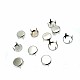 9.50 mm Ornament Stud Flat Coin Shaped Four Prong Brass Stud (250 Pcs/Pack) TR0006