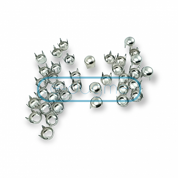 5.50 mm 4 Prong Cuved Shape Stud (250 pcs / Package) TR0007