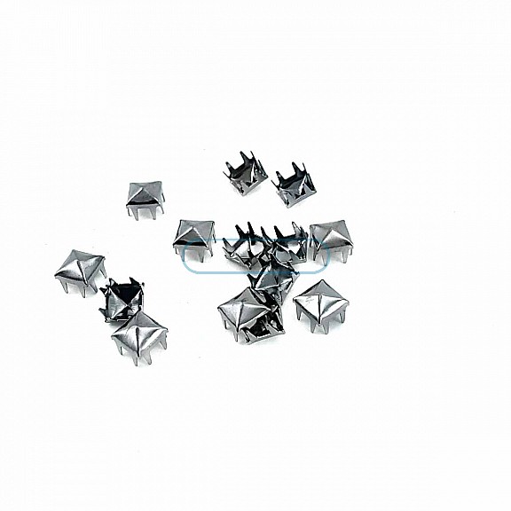 Punk Spikes Spots Stud 6 mm Pyramid Shape (250 Pcs / Pack) TR0008