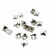 Pyramid Shape 6 mm Punk Spikes Spots  Stud (250 pcs / Package) TR0009