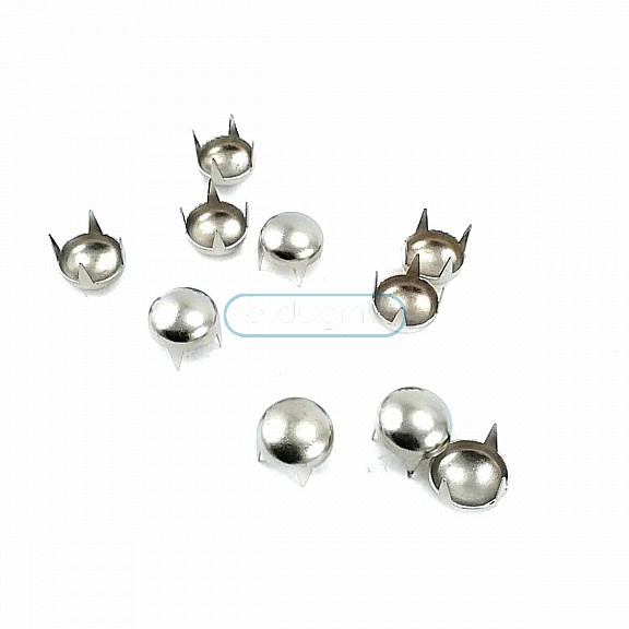 Ornamental Prong Studs Brass 8.50 mm 4-legged Slightly Convex (250 Pcs/Pack) TR0011