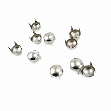 Ornamental Prong Studs Brass 8.50 mm 4-legged Slightly Convex (250 Pcs/Pack) TR0011