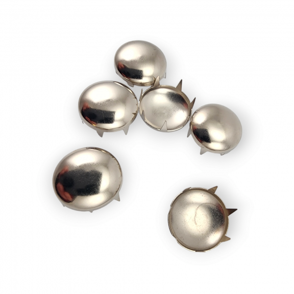 Prong Stud 17. 50 mm Round Spike Rivet Studs Spots (250 pcs / Package) TR0017