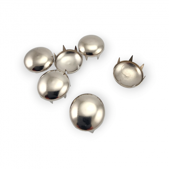 Prong Stud 17. 50 mm Round Spike Rivet Studs Spots (250 pcs / Package) TR0017