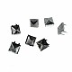 Pyramid Shape 8 mm Punk Spikes Spots  Studs  (250 Pcs / Package) TR0018