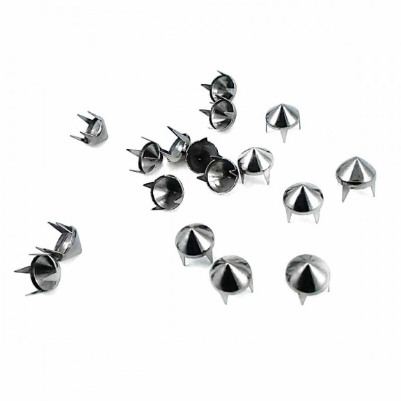 7,5 mm Punk Spikes Spots Conical  Studs (250 Pcs/Pack) TR0020