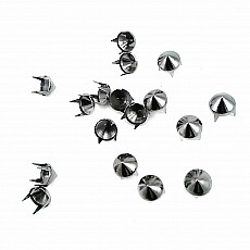  7,5 mm Punk Spikes Spots Conical  Studs (250 Pcs/Pack) TR0020