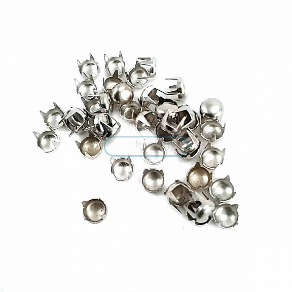 Metal Studs Half Dome Prong Studs 4.50 mm ( 250 pcs / Pack) TR0022