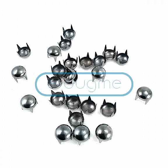 Punk Spikes Spots Studs 6,5 mm  Metal (250 pcs/packet) TR0023