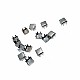 Studs 6 mm With Prong Square Metal  (250 pcs/pck) TR0026