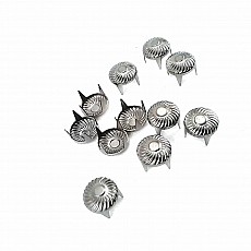 Swirl Pattern 7,5 mm Punk Spikes Spots Studs (250 Pcs / Pack) TR0028