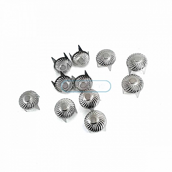 Swirl Pattern 7,5 mm Punk Spikes Spots Studs (250 Pcs / Pack) TR0028