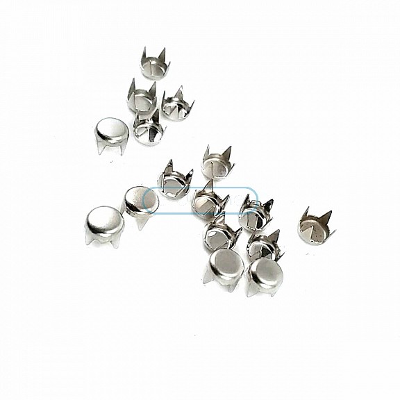 5.50 mm Metal Prong Stud With 4 Prong  (250 pcs / Package) TR0029