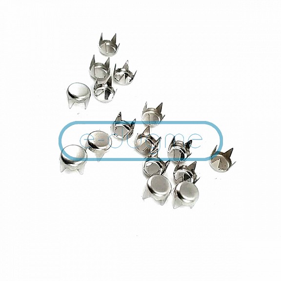 5.50 mm Metal Prong Stud With 4 Prong  (250 pcs / Package) TR0029