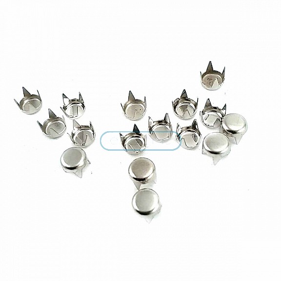 5.50 mm Metal Prong Stud With 4 Prong  (250 pcs / Package) TR0029