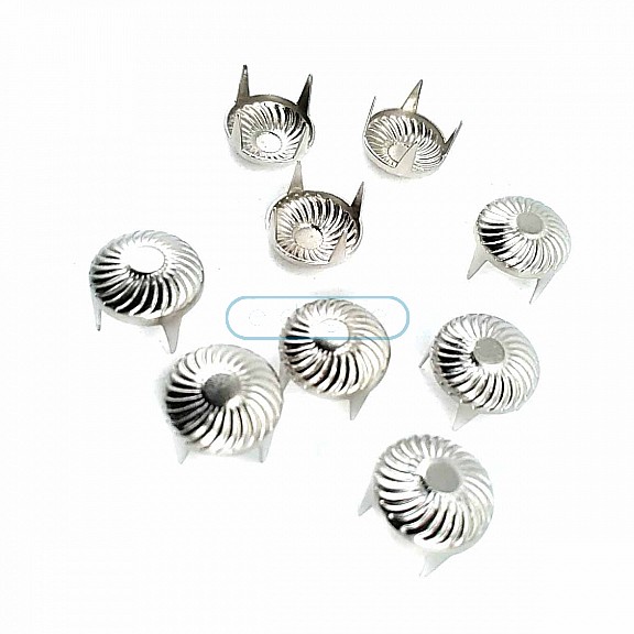 Swirl Pattern 9,5 mm Punk Spikes Spots Studs ( 250 Pcs/ Packet ) TR0030