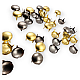 9,5 mm Punk Spikes Spots Studs for Clothes (250 pcs / Pack) TR0034