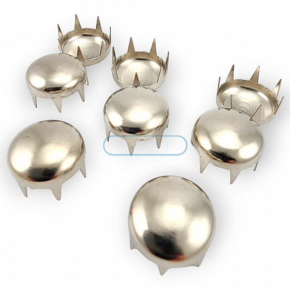 Punk Spikes Spots Studs 16. 50 mm Metal  (250 pcs / Pack) TR0036