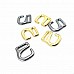 10.2 mm Metal Bra Buckle T0039