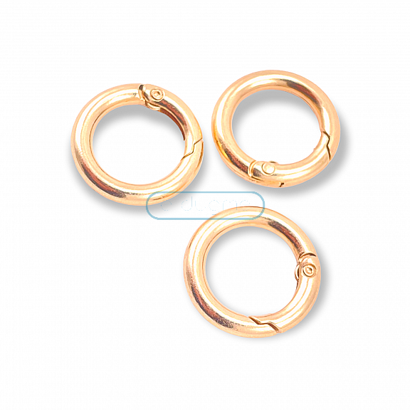 1,5 cm Closing Clamp - Spring Ring - Key Chain Ring T0048