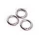 1,5 cm Closing Clamp - Spring Ring - Key Chain Ring T0048